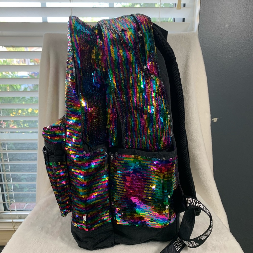VS PINK Bling Campus Backpack - Picture 4 of 6